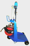 Fass-Tieflader P1 mit Mischgerät BLUE-TWO