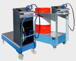 Fahrbare Kühlschmierstoff-Mischstation KSS-MS-Safety