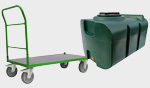 Transportwagen mit Tank