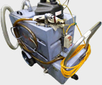 Gebrauchter Kühlschmierstoff-Emulsions-Absaugwagen 250 Liter